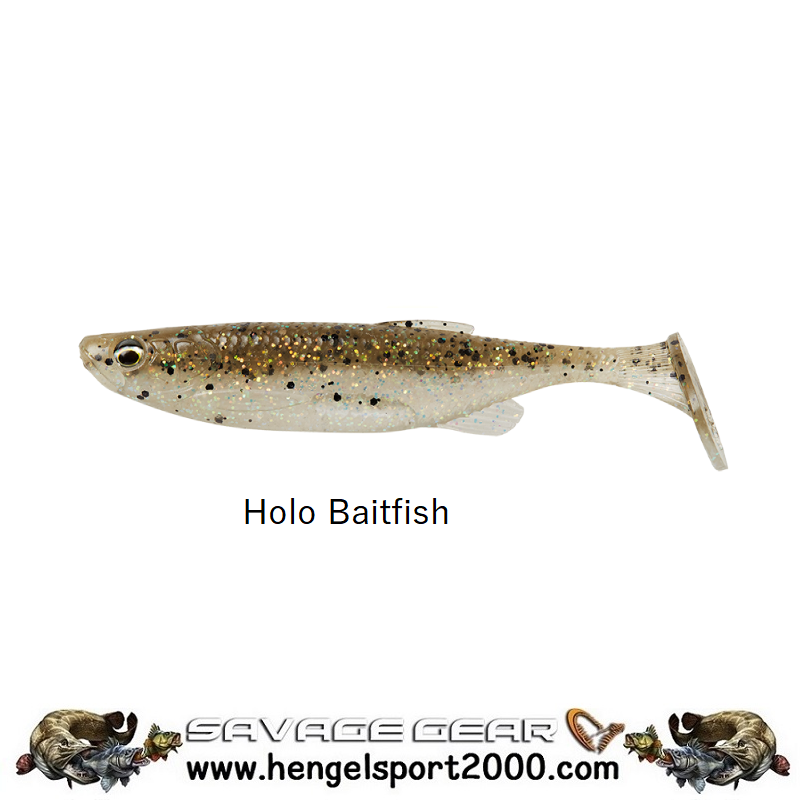 Savage Gear Fat Minnow T-Tail Shad 10.5 cm | Holo Baitfish