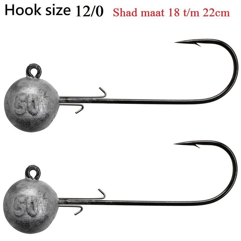 Spro Heavy Duty Jig Heads Size 12-0 (2 stuks)