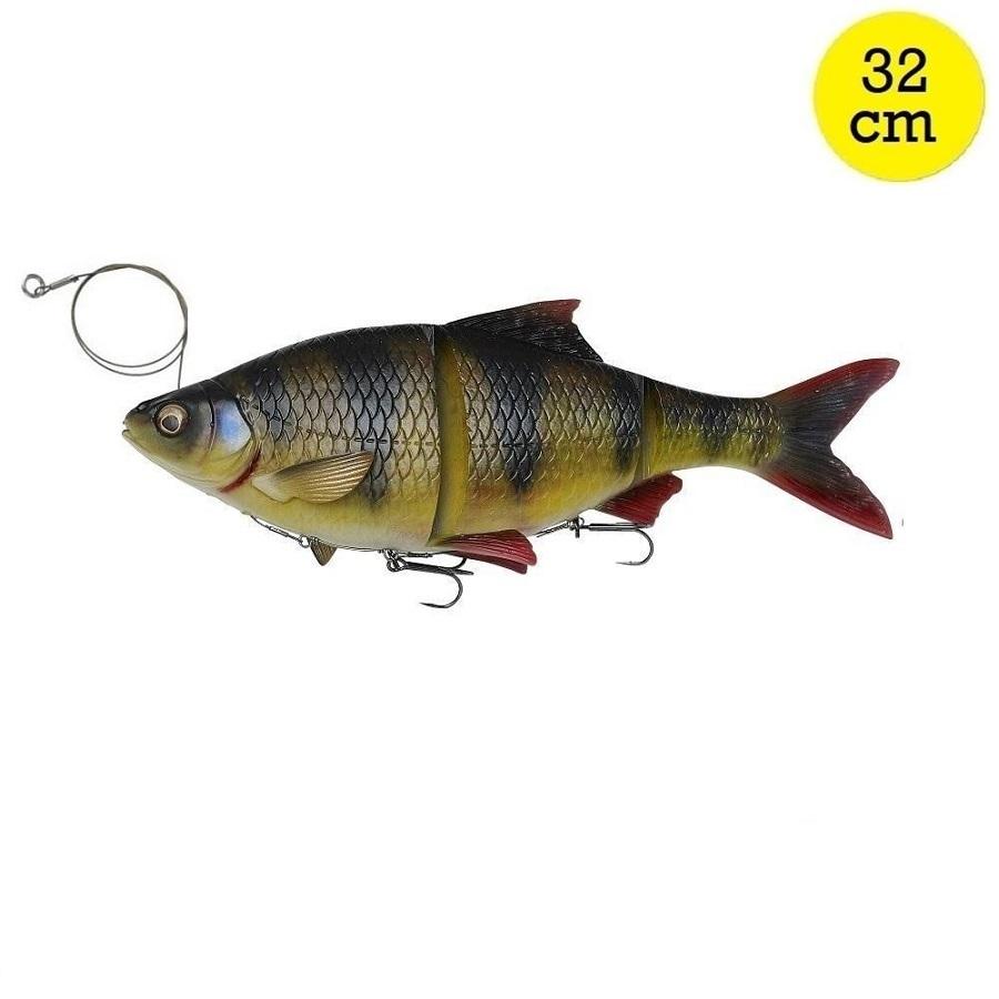 Savage Gear 4D Line Thru Roach 32cm | Silver Bream Ghost SS