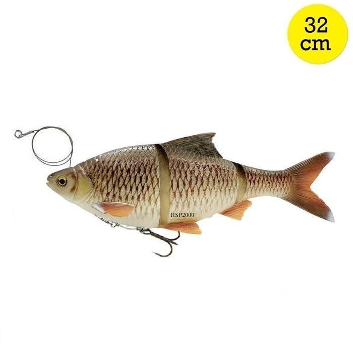 Savage Gear 4D Line Thru Roach 32cm | Silver Bream Ghost SS