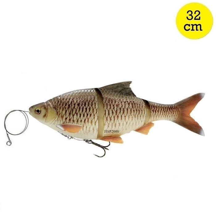 Savage Gear 4D Line Thru Roach 32cm | Silver Bream Ghost SS