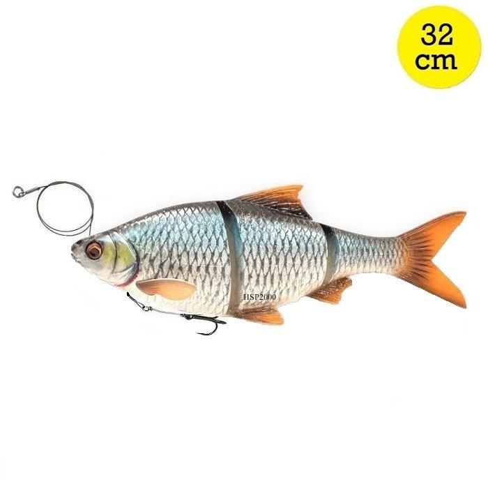 Savage Gear 4D Line Thru Roach 32cm | Silver Bream Ghost SS