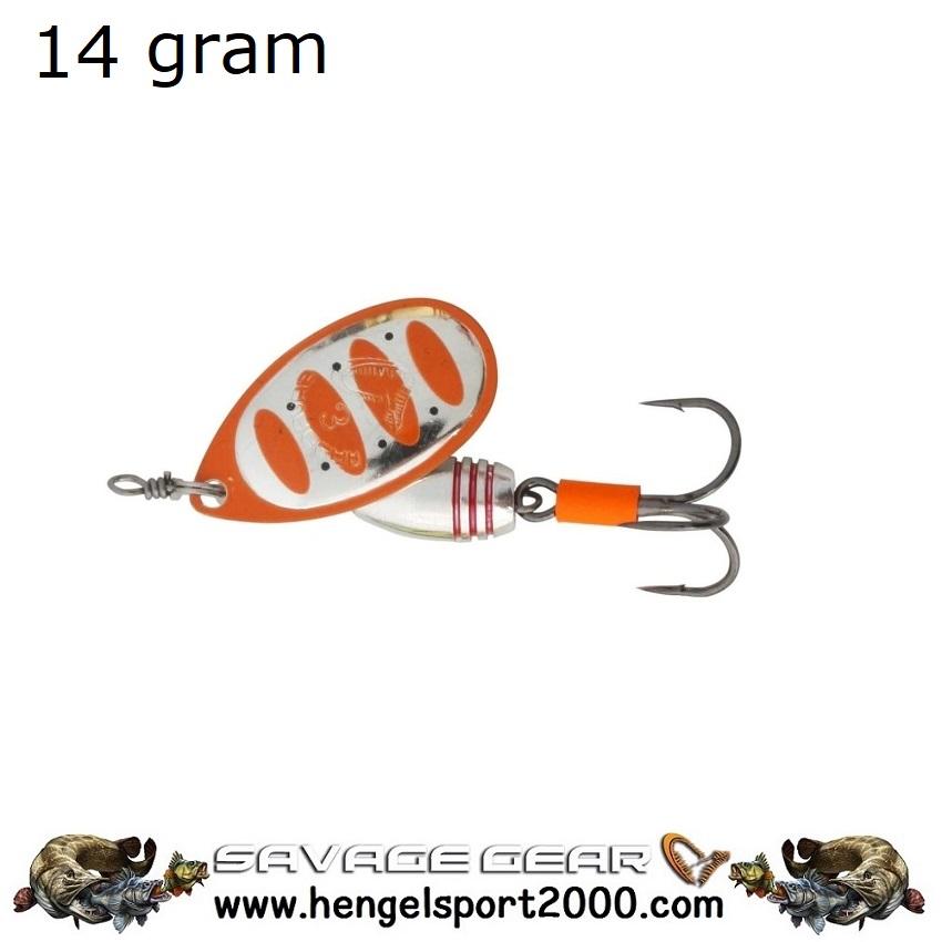 Savage Gear Rotex Spinners | Orange 14 gram