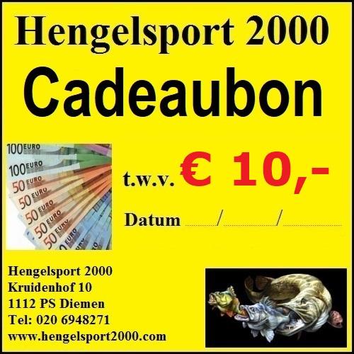 Hengelsport Cadeaubon | € 10,-