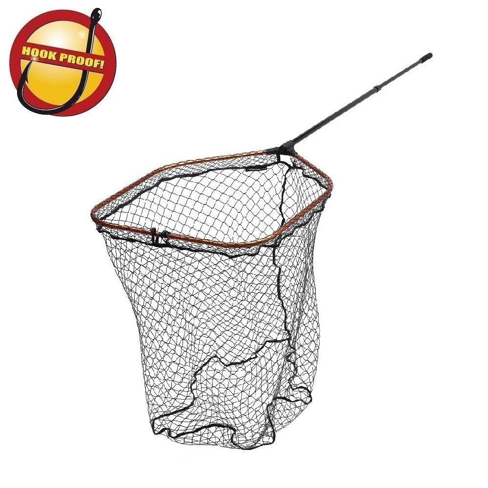 Savage Gear Pro Folding Net Telescopic L 65x50x70cm Rubber mesh 40mm