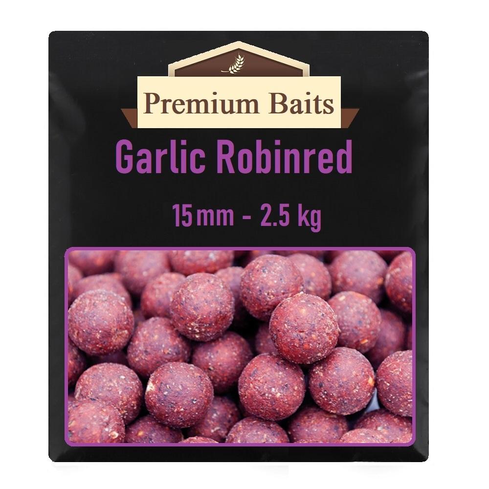 Bewonderenswaardig Kust Universiteit Premium Garlic Robinred Boilies 15mm 2,5 kg - Hengelsport 2000