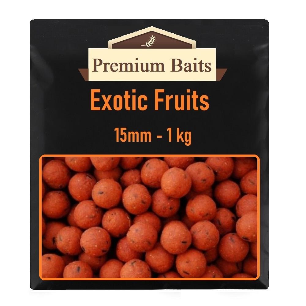 Premium Exotic Fruits Boilies 15mm 1kg