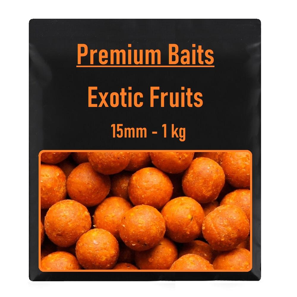Premium Exotic Fruits Boilies 15mm 1kg