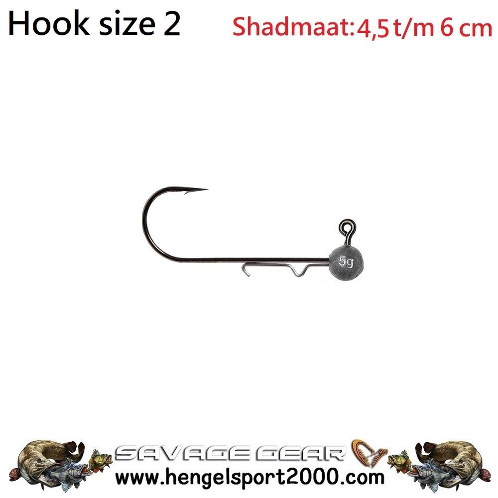 Savage Gear Ball Jig Heads Tournament hook 2 (3 stuks)
