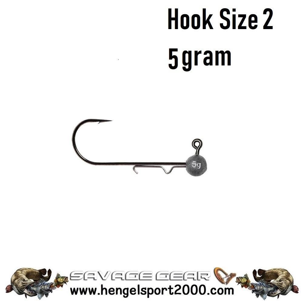 Savage Gear Ball Jig Heads Tournament hook 2 (3 stuks)
 | 5 gram 3PCS