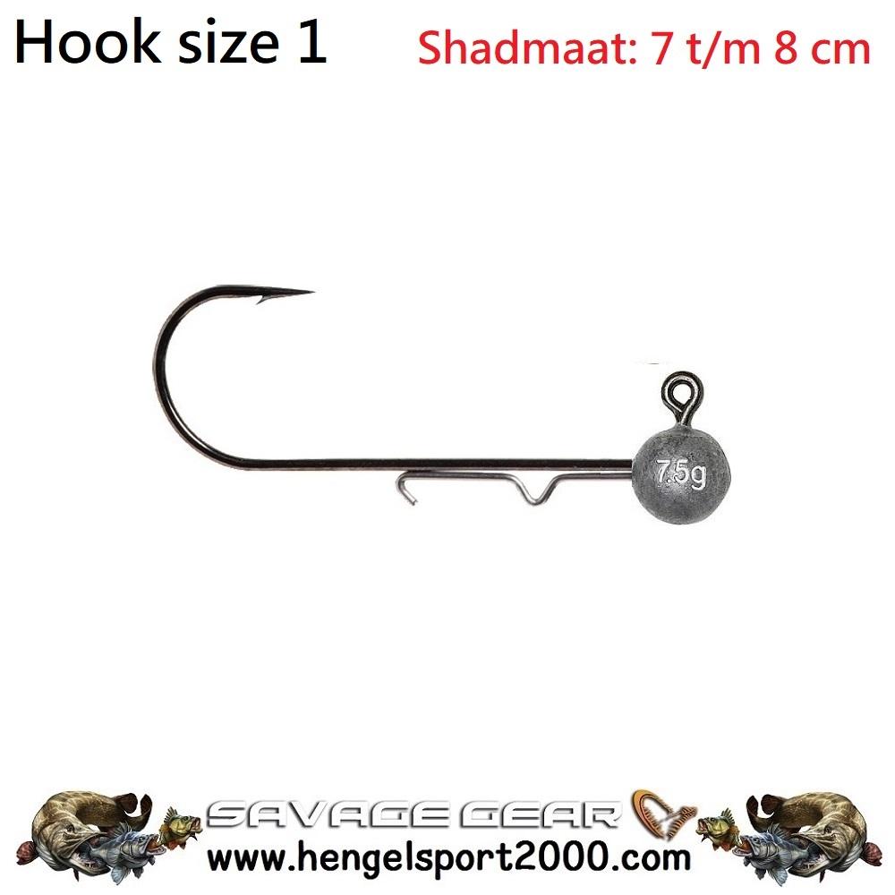 Savage Gear Ball Jig Heads Tournament hook 1 (3 stuks)