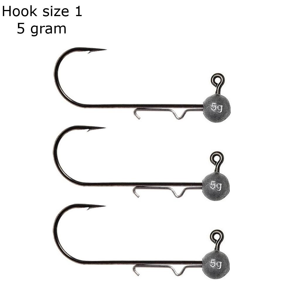 Savage Gear Ball Jig Heads Tournament hook 1 | 5 gram 3pcs