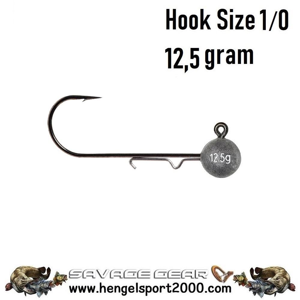 Savage Gear Ball Jig Heads Tournament hook 1-0 (3 stuks) | 5 gram 3PCS