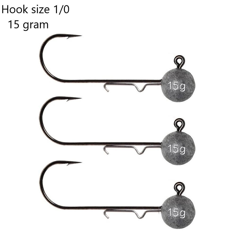 Savage Gear Ball Jig Heads Tournament hook 1-0 | 5 gram 3pcs