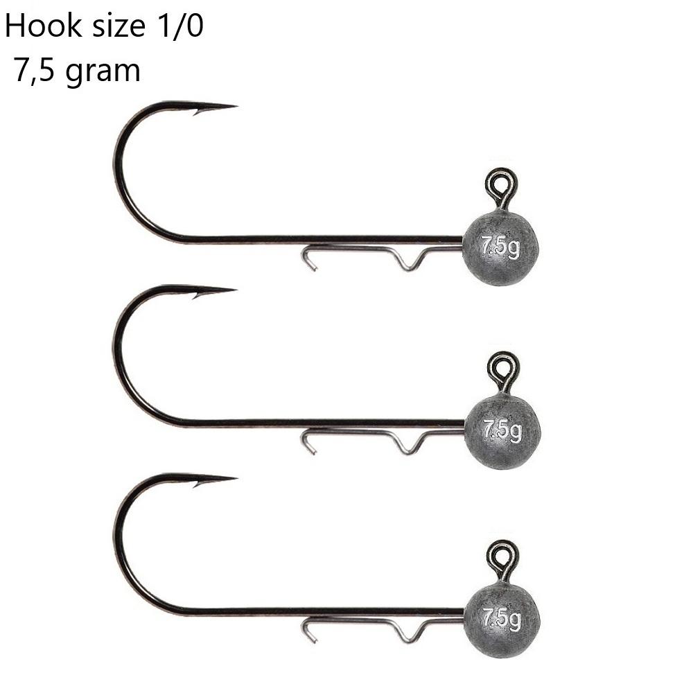 Savage Gear Ball Jig Heads Tournament hook 1-0 | 5 gram 3pcs