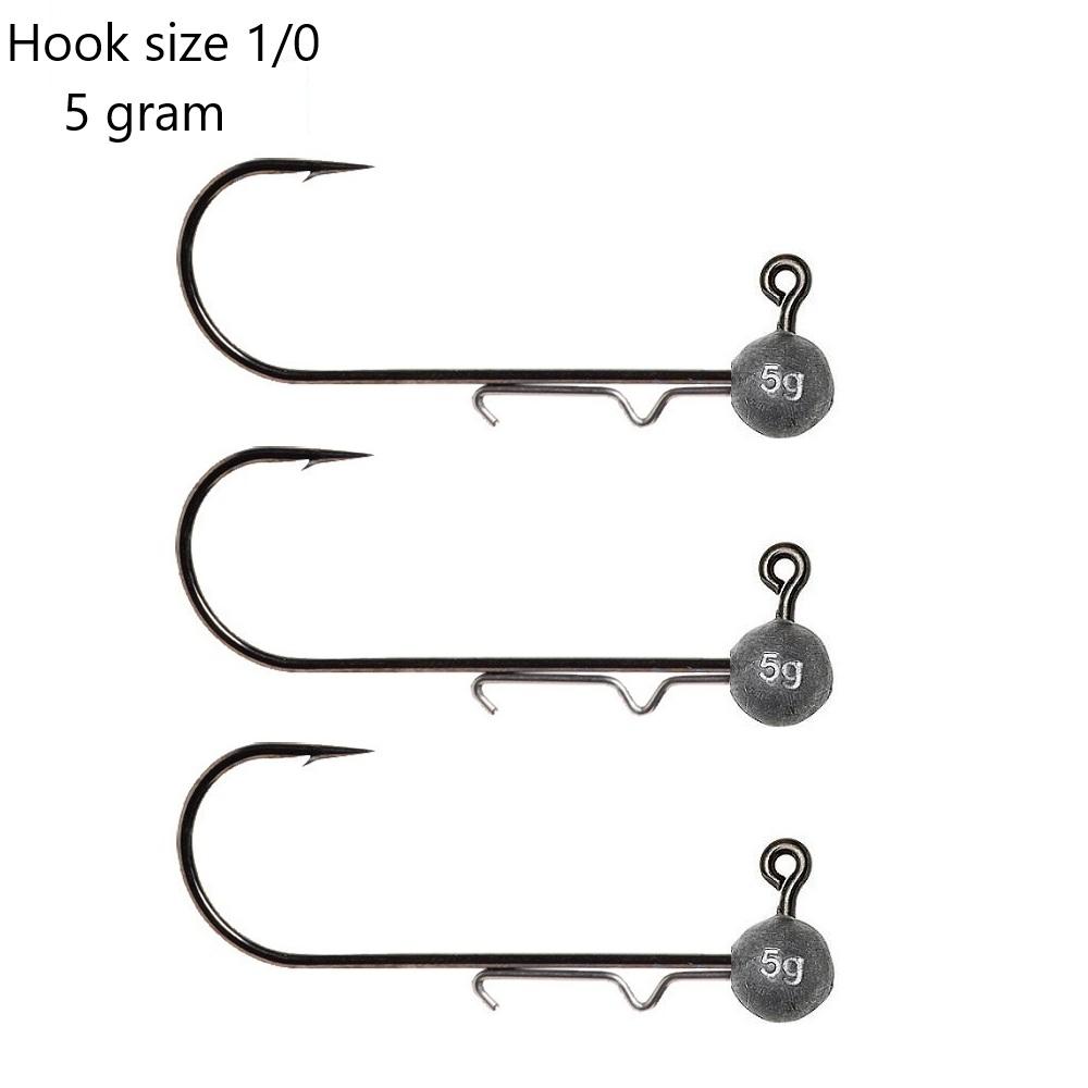 Savage Gear Ball Jig Heads Tournament hook 1-0 | 5 gram 3pcs