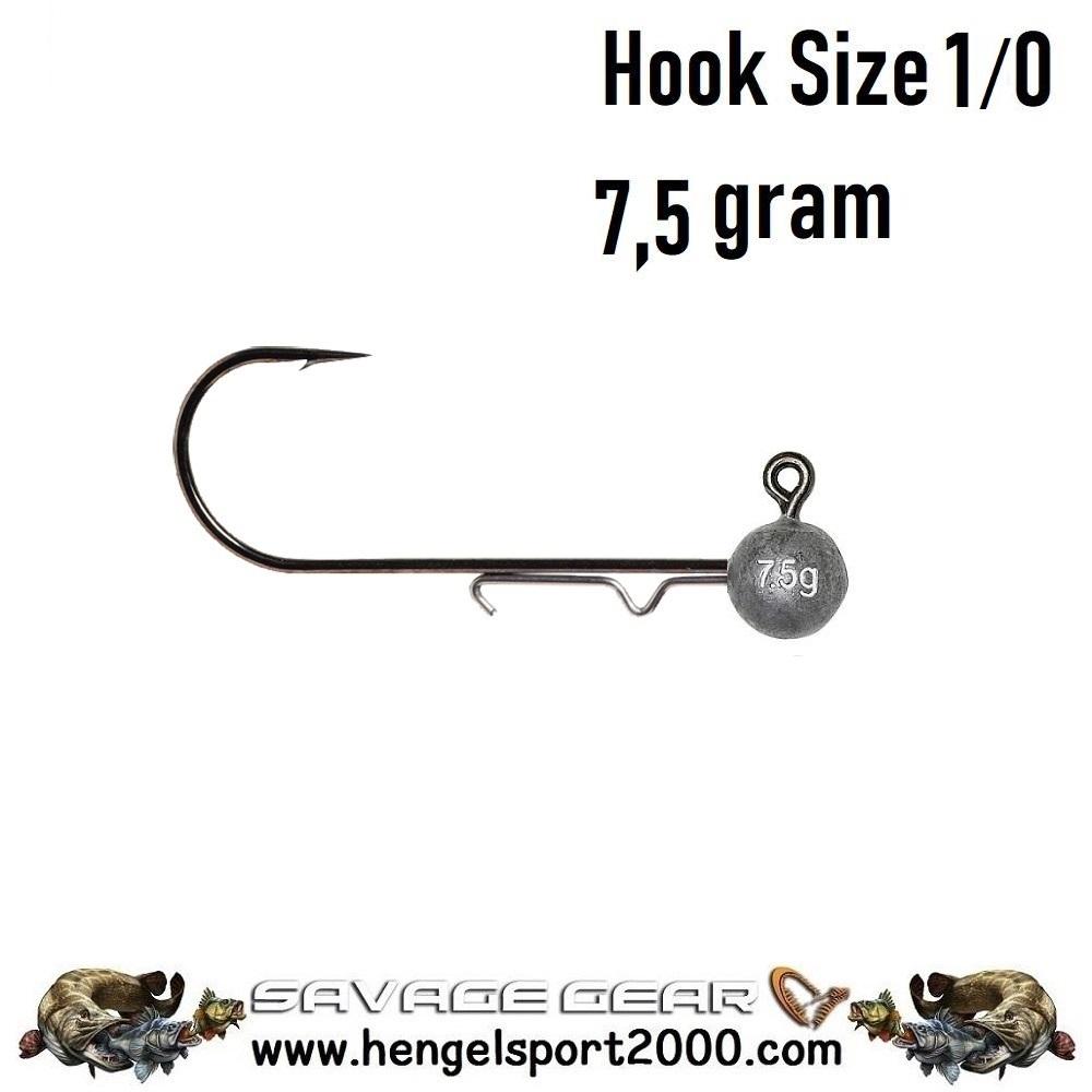 Savage Gear Ball Jig Heads Tournament hook 1-0 (3 stuks) | 5 gram 3PCS