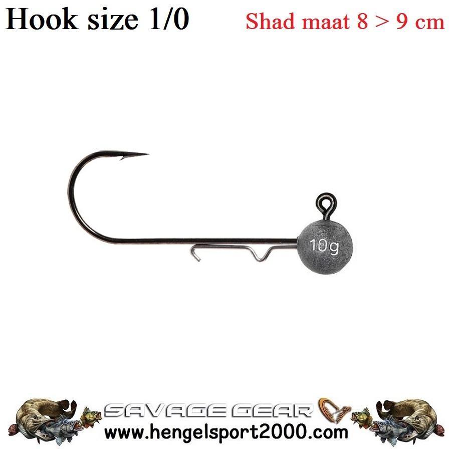 Savage Gear Ball Jig Heads Tournament hook 1-0 (3 stuks)