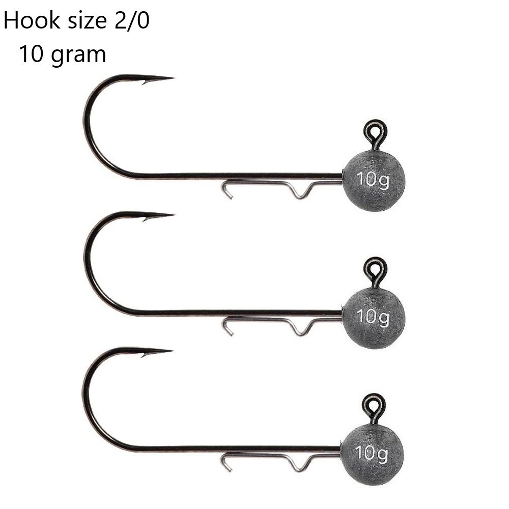 Savage Gear Ball Jig Heads Tournament hook 2-0 | 5 gram 3pcs