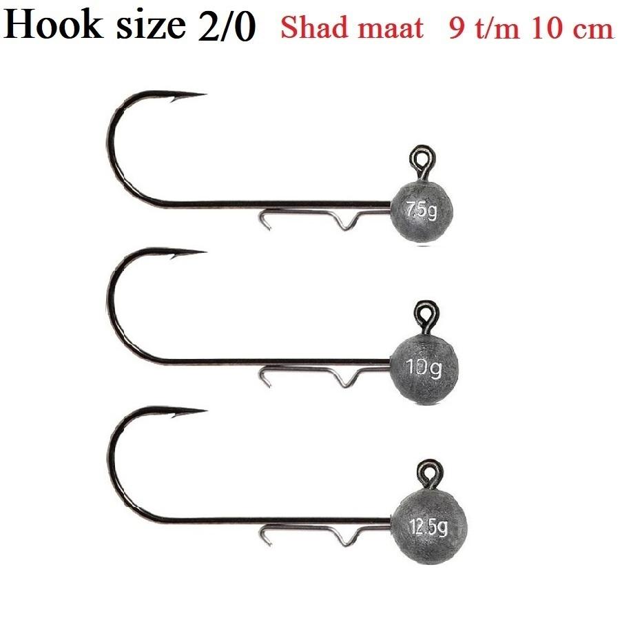 Savage Gear Ball Jig Heads Tournament hook 2-0