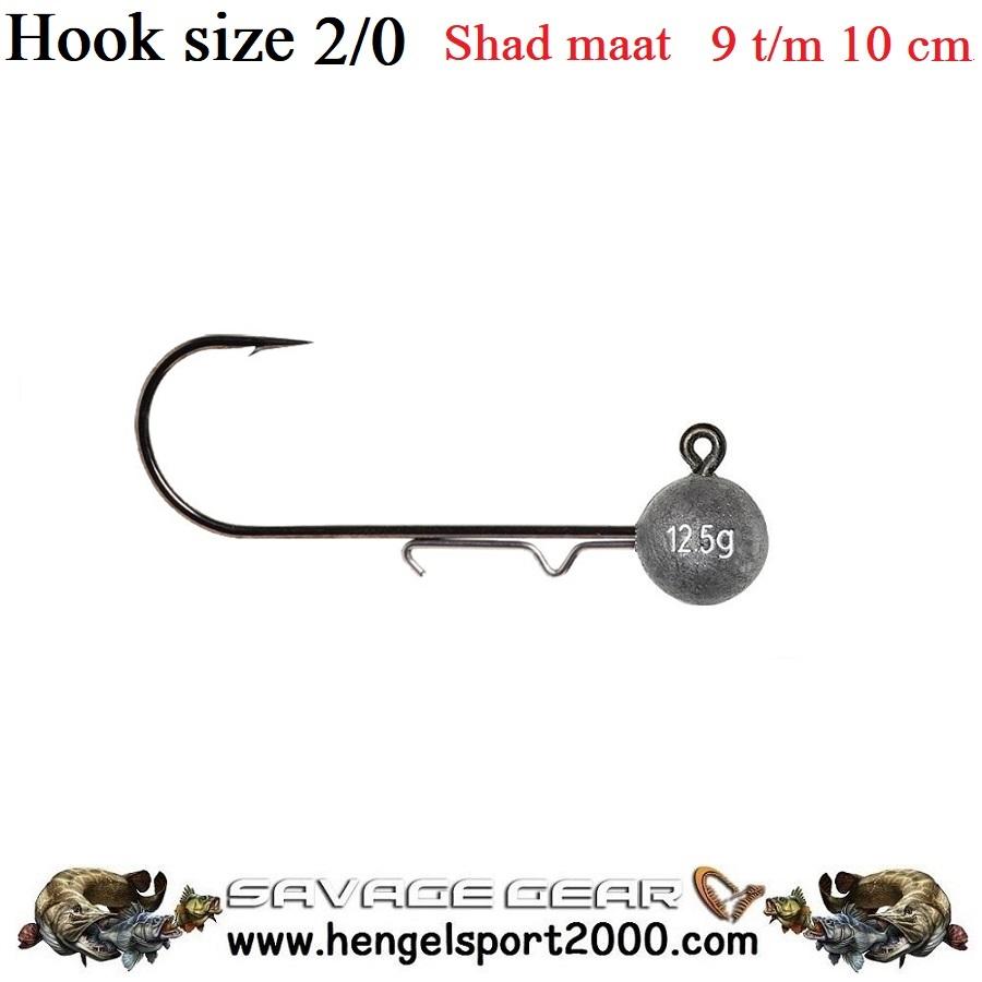 Savage Gear Ball Jig Heads Tournament hook 2-0 (3 stuks)