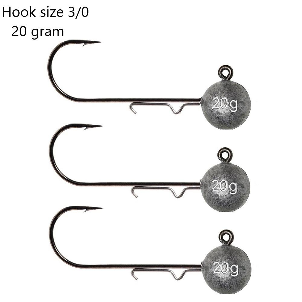 Savage Gear Ball Jig Heads Tournament hook 3-0 | 7.5 gram 3pcs