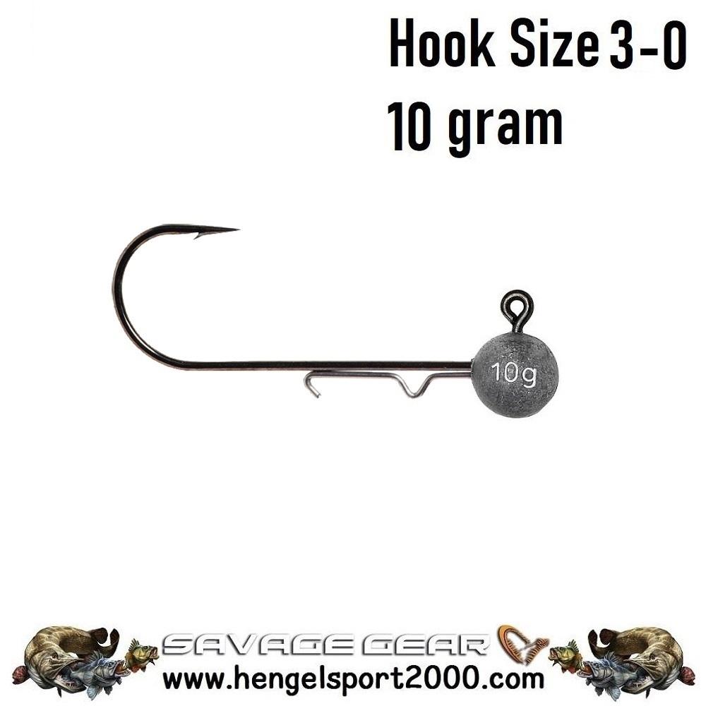 Savage Gear Ball Jig Heads Tournament hook 3-0 (3 stuks) | 7.5 gram 3PCS