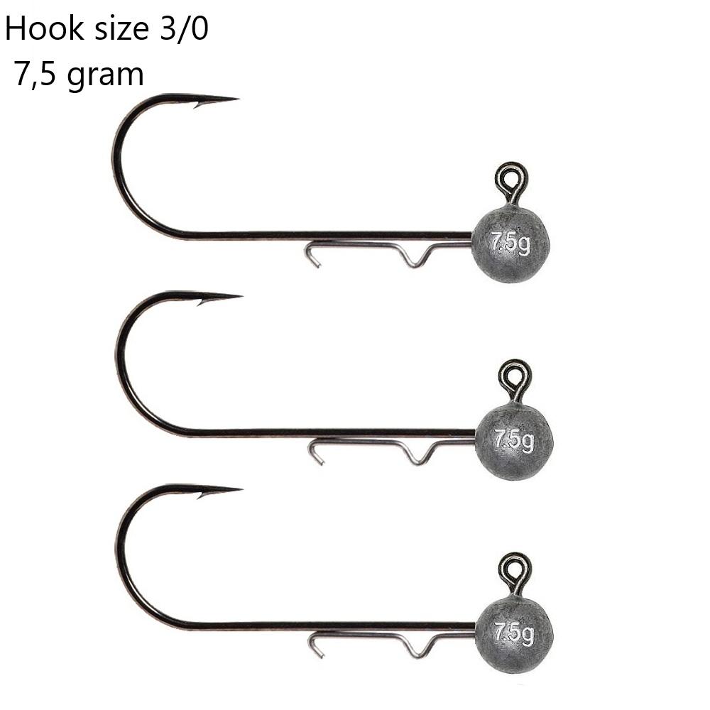 Savage Gear Ball Jig Heads Tournament hook 3-0 | 7.5 gram 3pcs