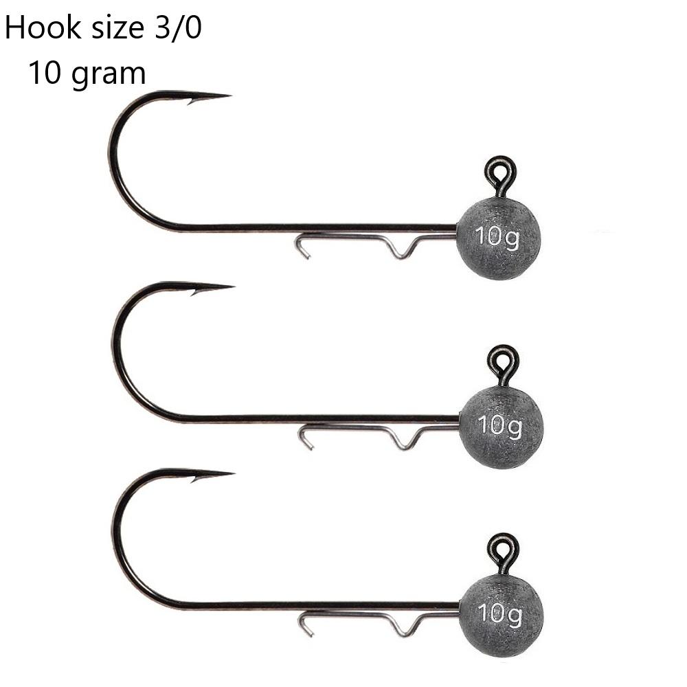 Savage Gear Ball Jig Heads Tournament hook 3-0 | 7.5 gram 3pcs