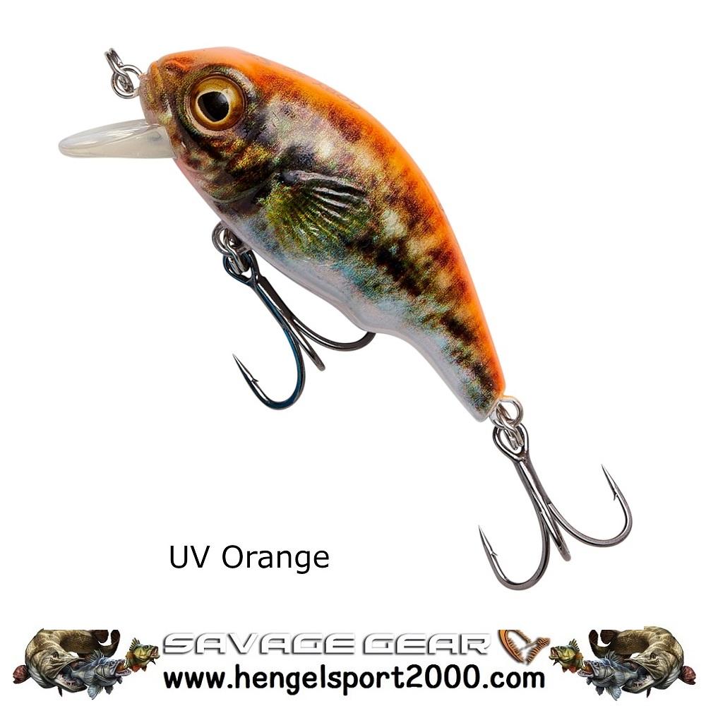 Savage Gear 3D Goby Crank SR 5 cm | UV Red and Black