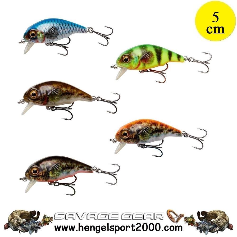Savage Gear 3D Goby Crank SR 5 cm | UV Red and Black