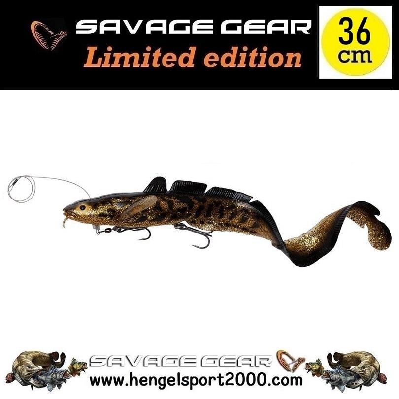 Savage Gear 3D Line Thru Burbot 36cm | Burbot