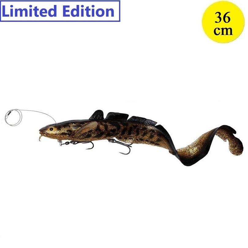 Savage Gear 3D Line Thru Burbot 36cm | Firetiger