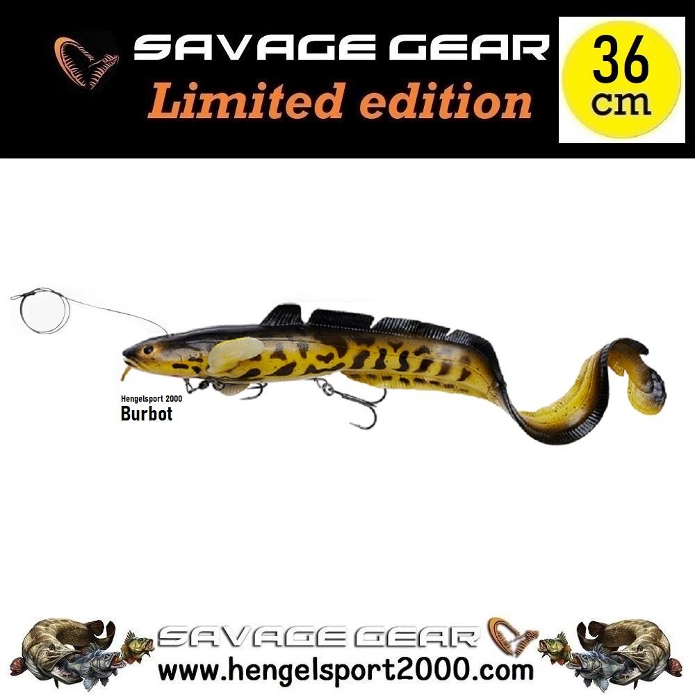 Savage Gear 3D Line Thru Burbot 36cm | Burbot