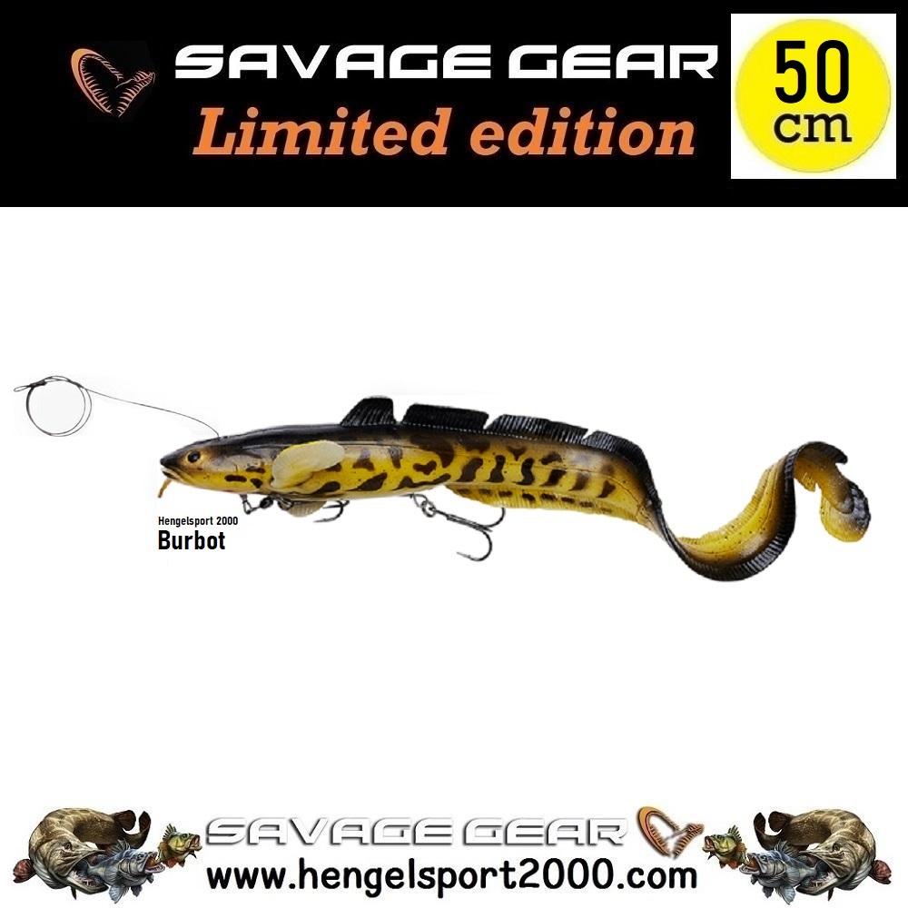 Savage Gear 3D Line Thru Burbot 50cm | Burbot