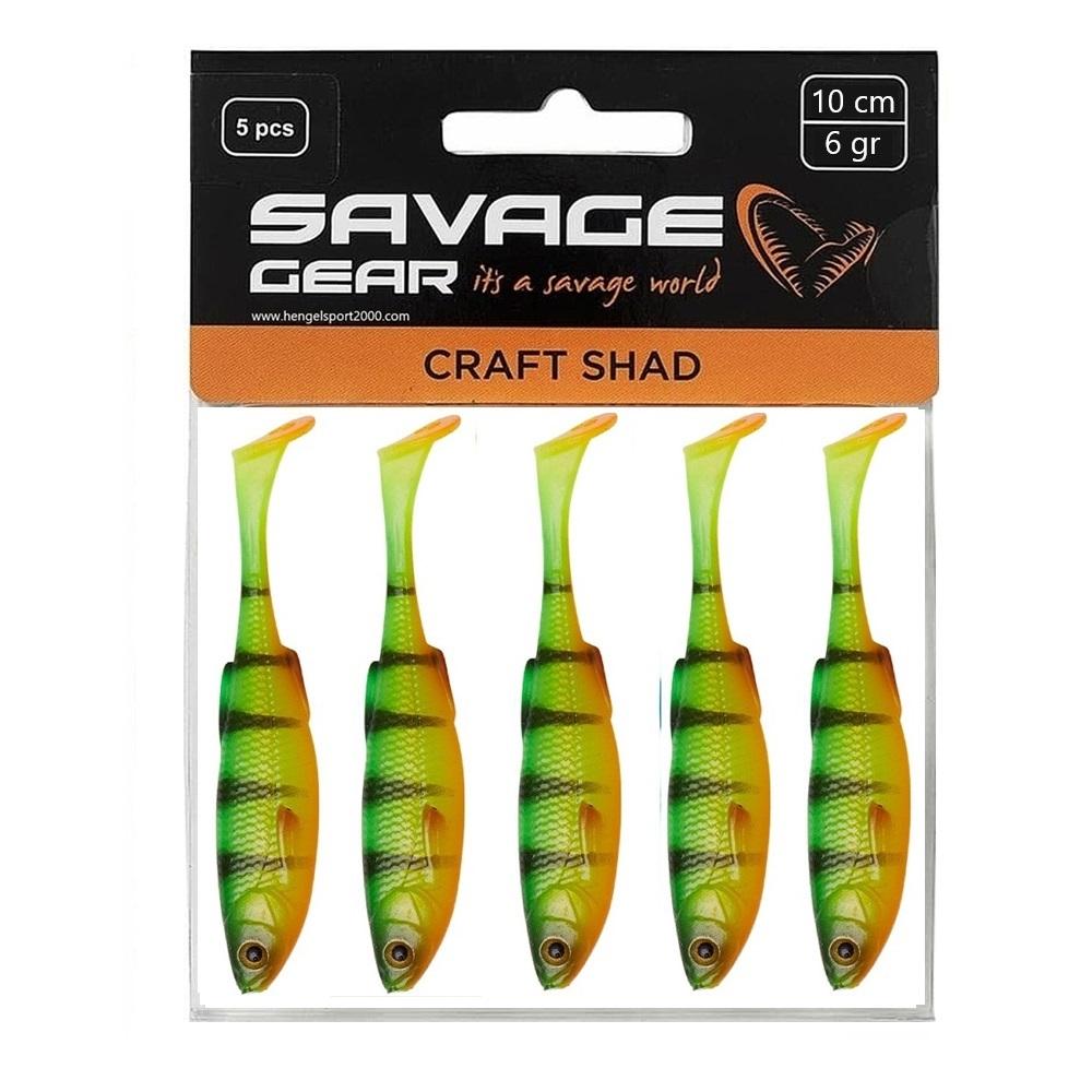 Savage Gear Craft Shad 10cm (5 pcs) | Blue Pearl