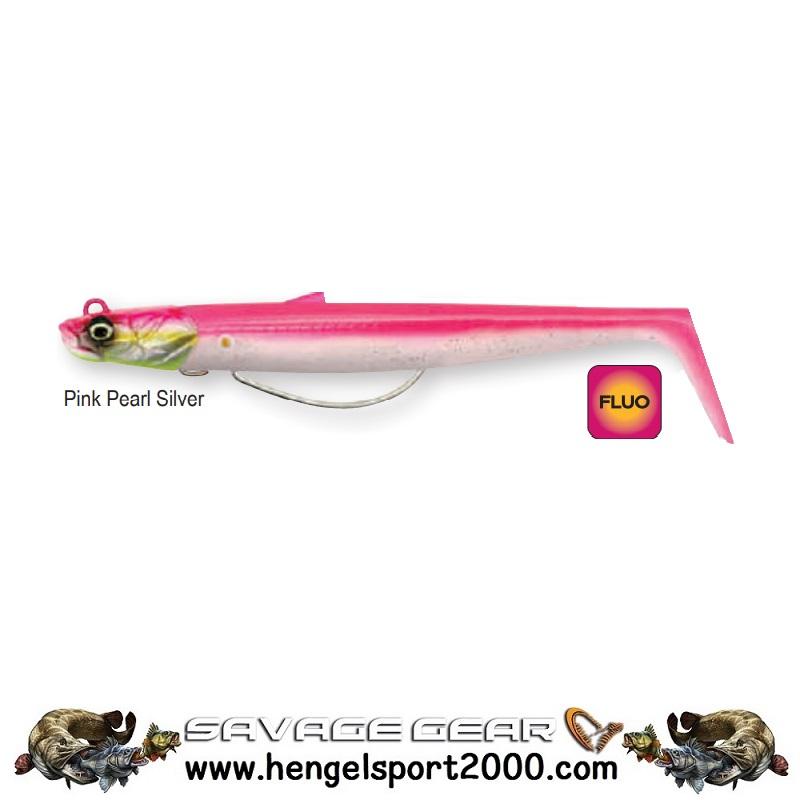 Savage Gear Sandeel V2 Weedless 11,5cm | Pink Pearl Silver