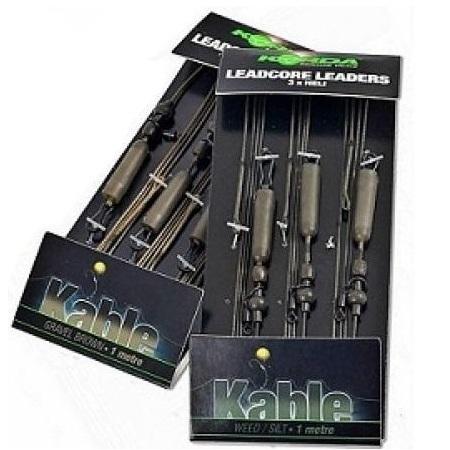 korda leadcore leader heli weed silt