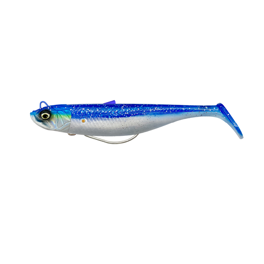 Savage Gear Minnow Sinking Weedless 10cm | Blue Pearl Silver