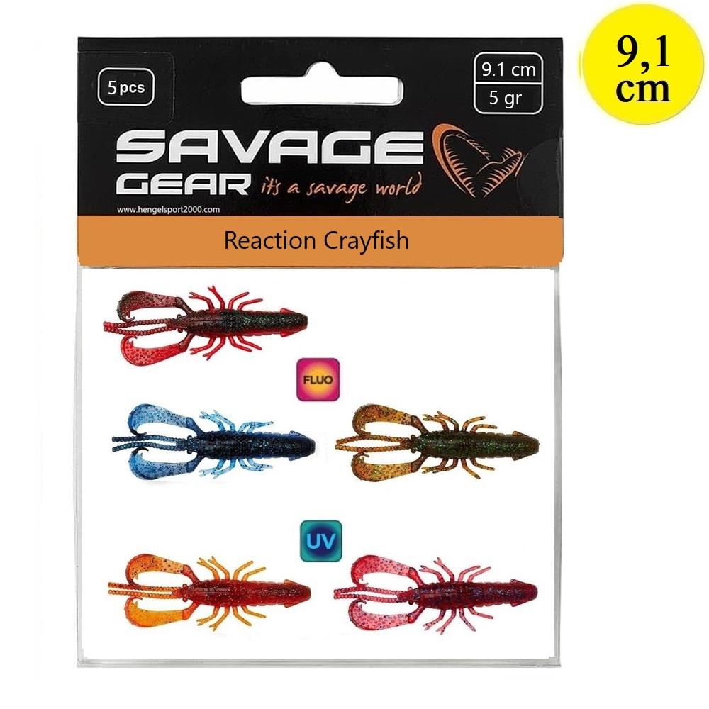 Savage Gear Reaction Crayfish 9,1cm (5 pcs)