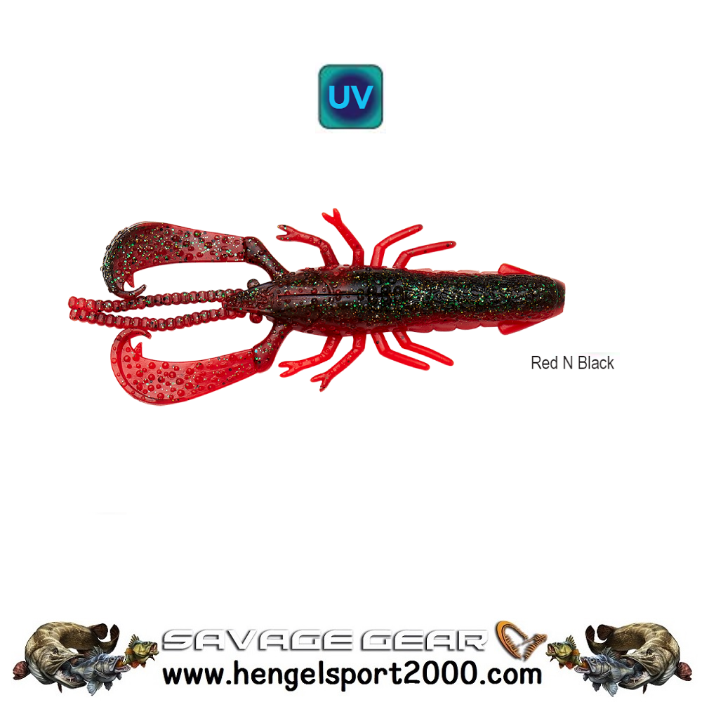 Savage Gear Reaction Crayfish 7,3cm | Red N Blank