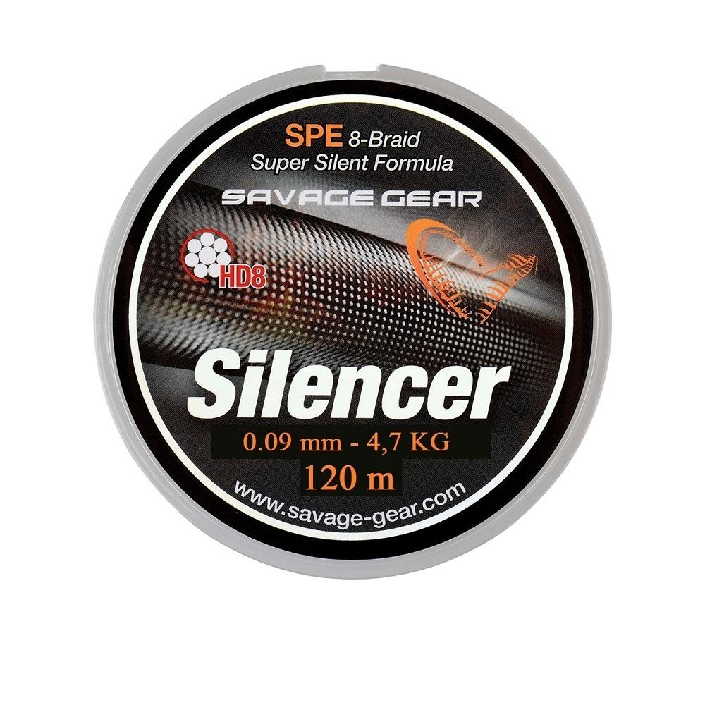 Savage Gear HD8 Silencer Braid 120 mtr | 0.09 mm - 4.7 kg