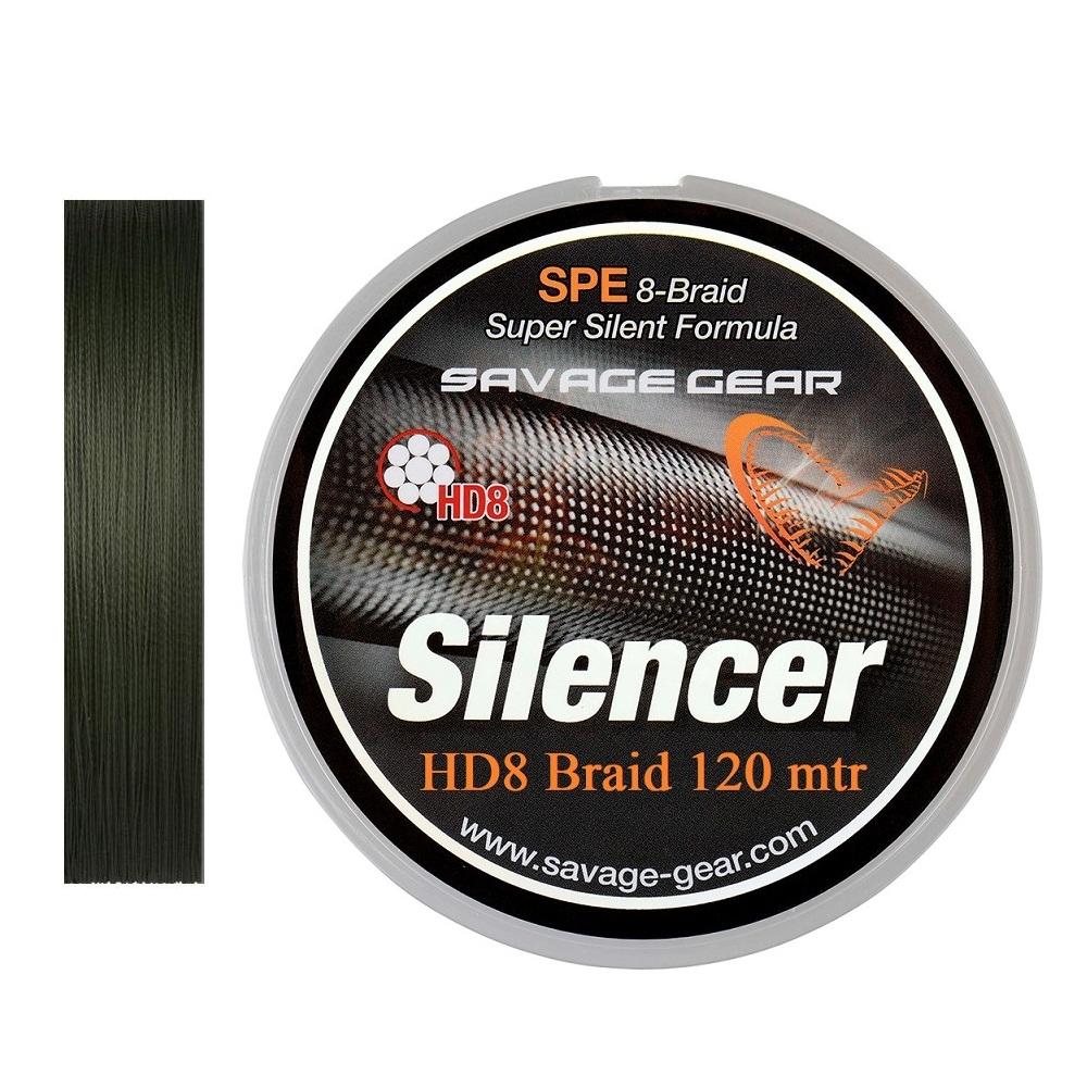 Savage Gear HD8 Silencer Braid 120 mtr