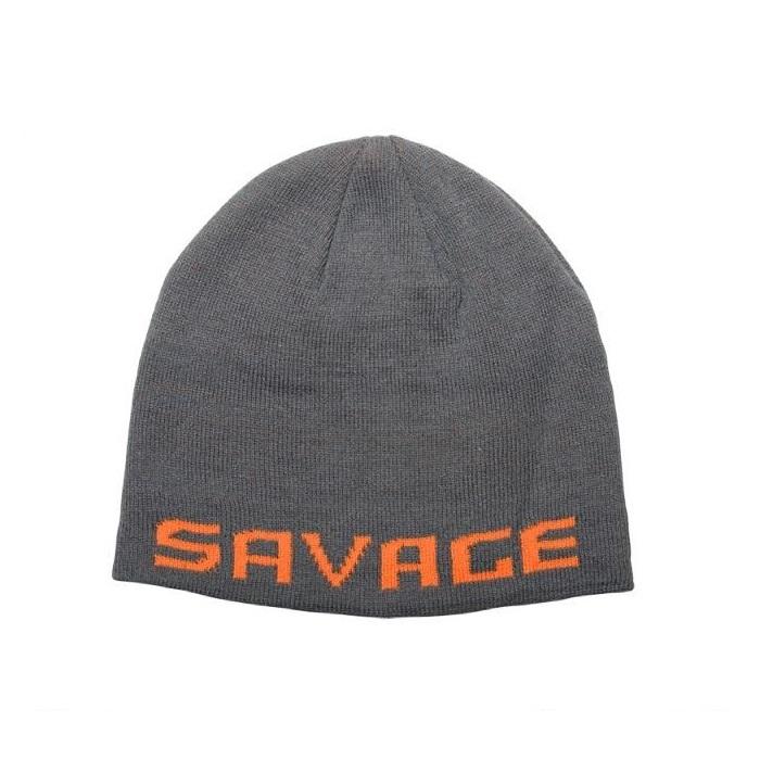 Savage Gear Logo Beanie Grey Orange