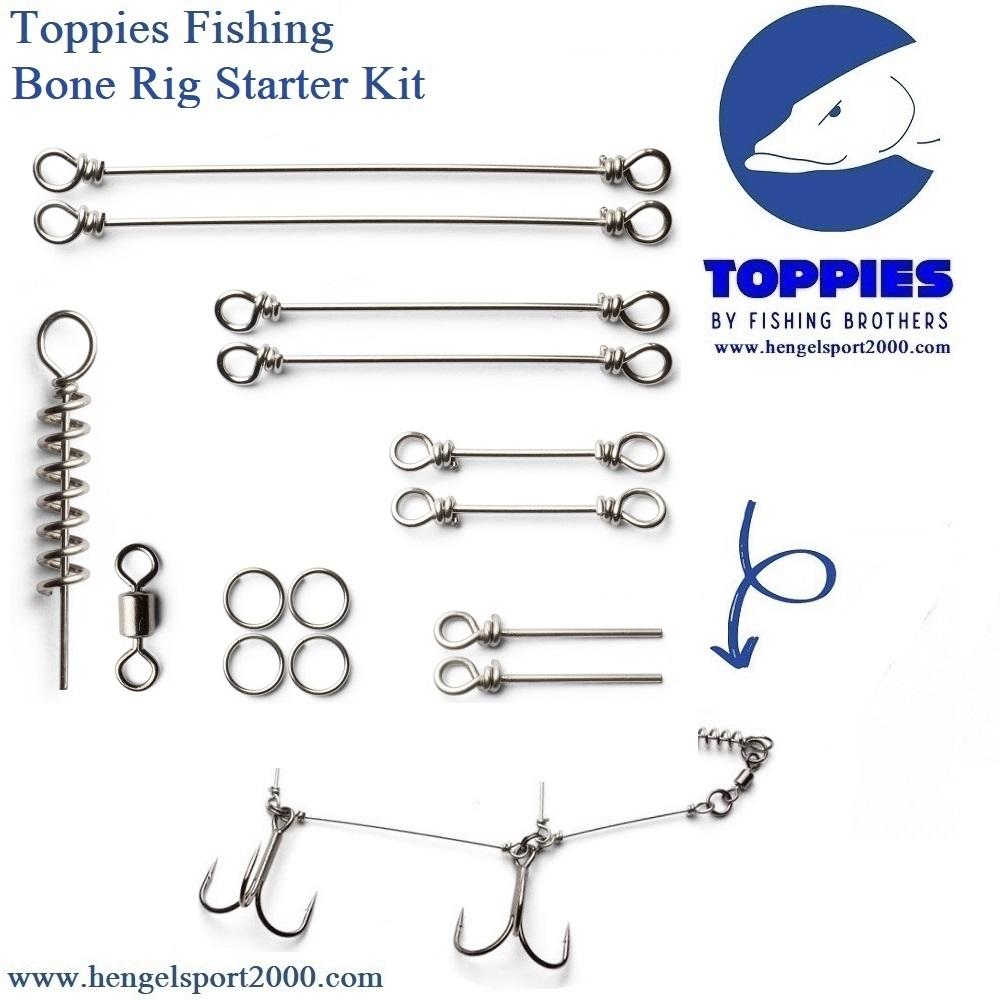 Toppies Fishing Bone Rig Starter Kit RVS