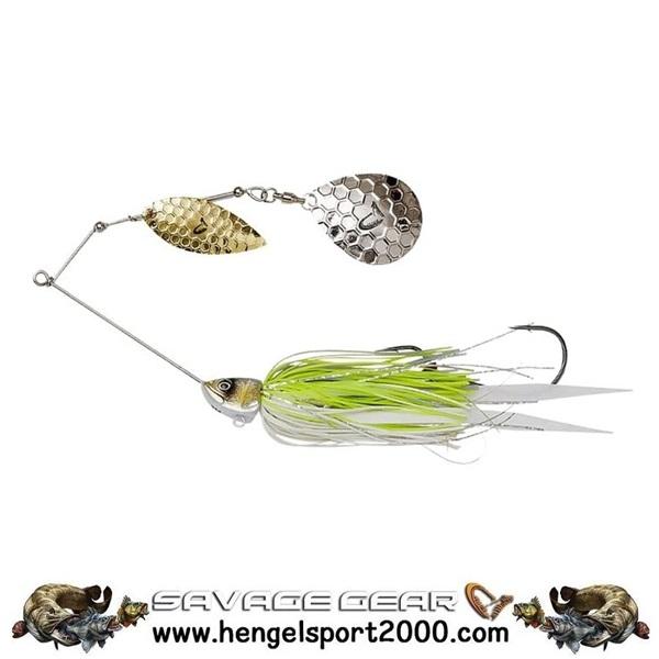 Savage Gear Da Bush Spinnerbait 14cm | Red Head Silver