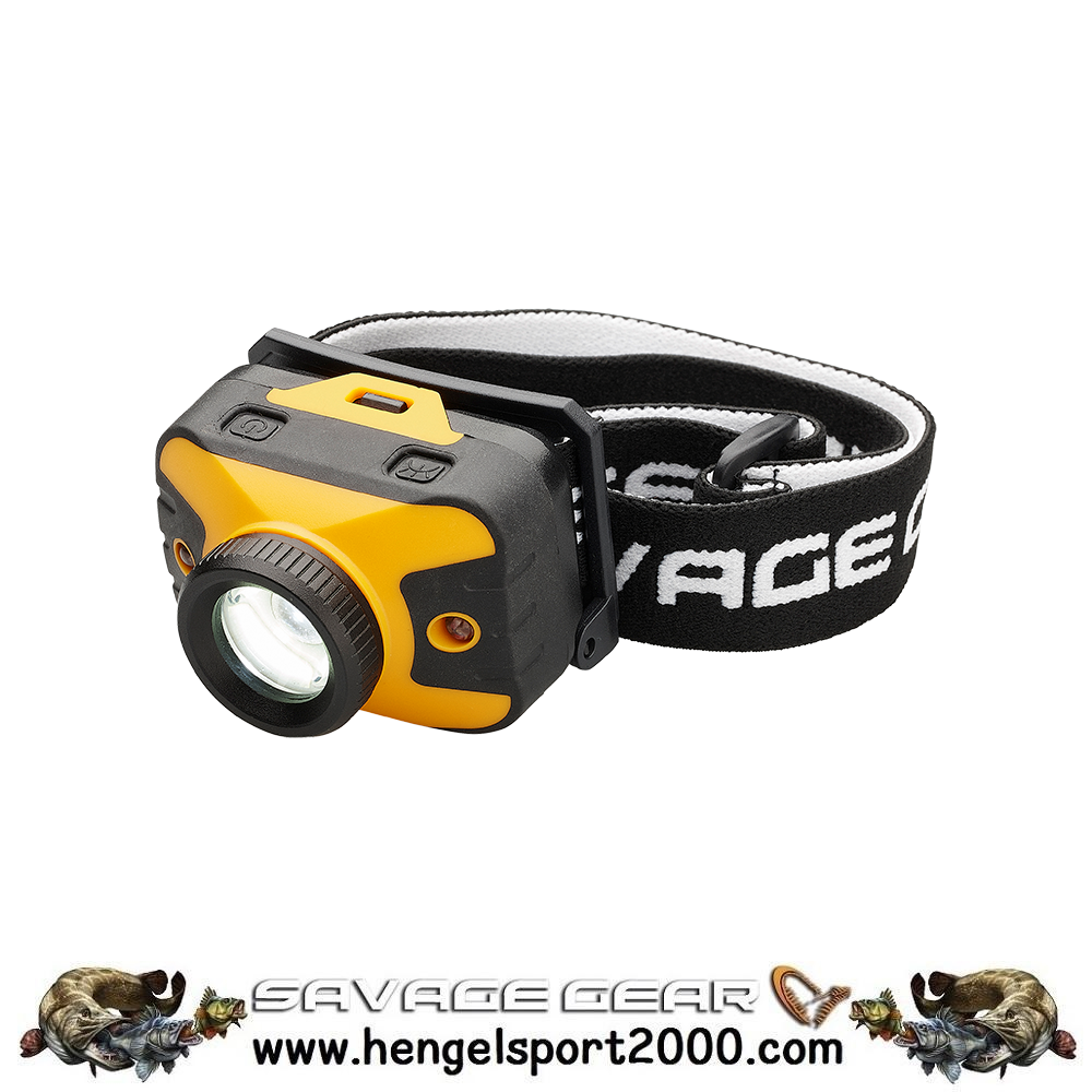 Savage Gear Headlamp UV-Zoom 400 Lumens