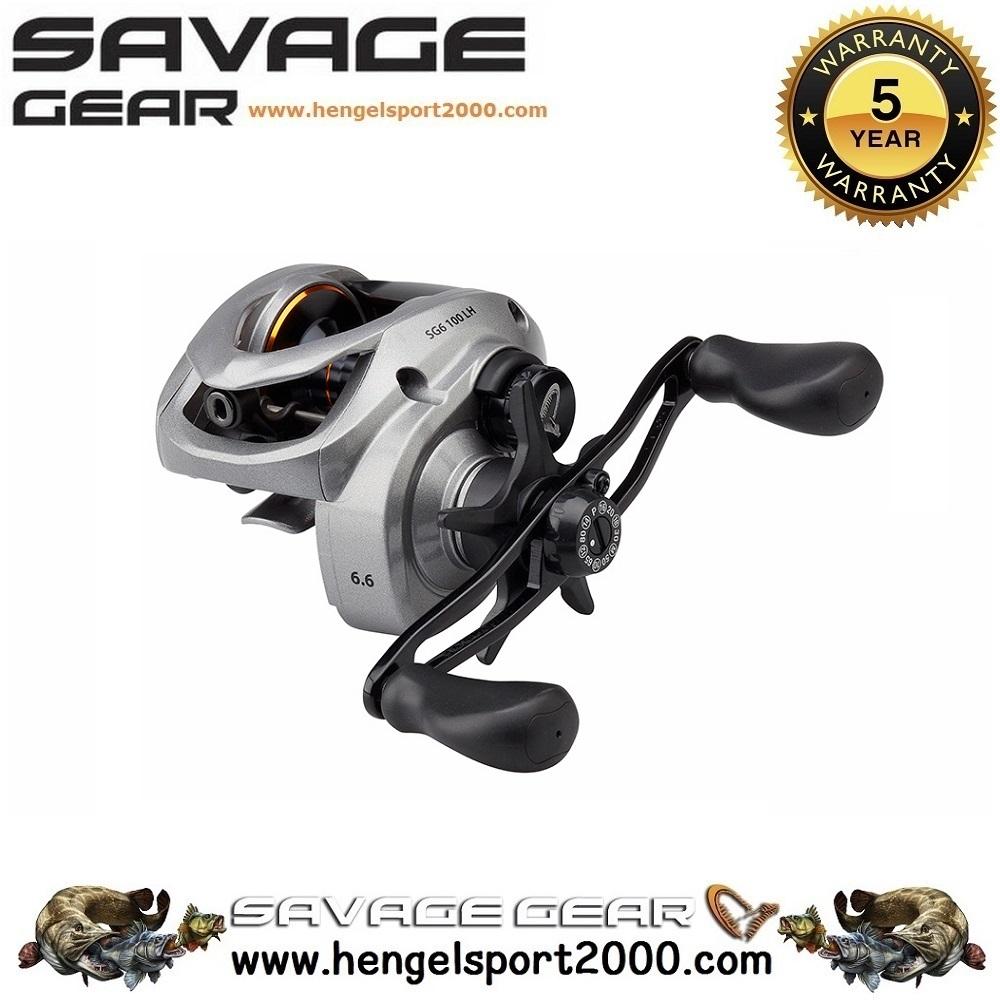 Savage Gear SG6 Baitcaster Reel 100 BC | High Speed LH