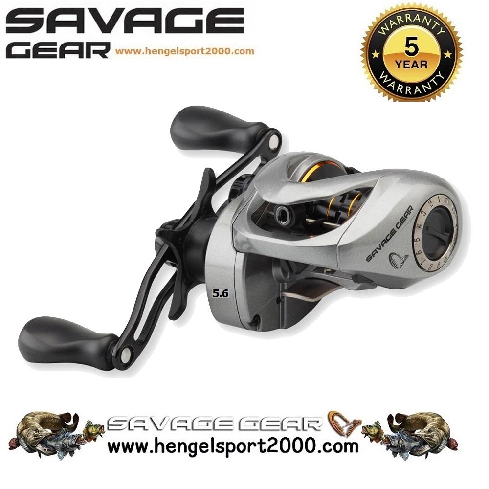 Savage Gear SG6 Baitcaster Reel 300 BC | High Speed LH