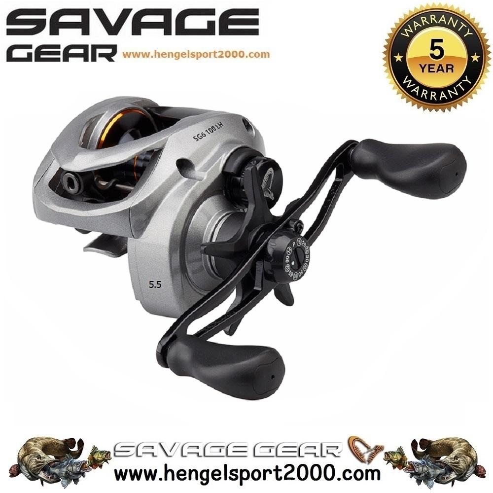Savage Gear SG6 Baitcaster Reel 300 BC | Low Speed RH
